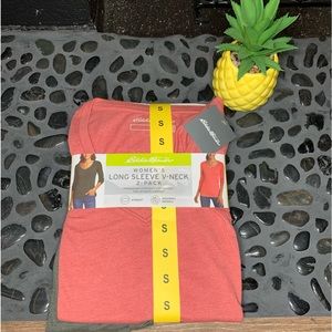Long sleeve V-Necks | Eddie Bauer